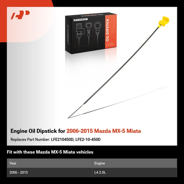 Engine Oil Dipstick for 2006-2015 Mazda MX-5 Miata