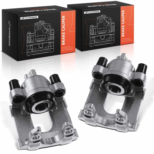 2002-2006 BMW X5 2-Pc Brake Caliper Rear Driver & Passenger 1-Piston A-Premium APBC0518