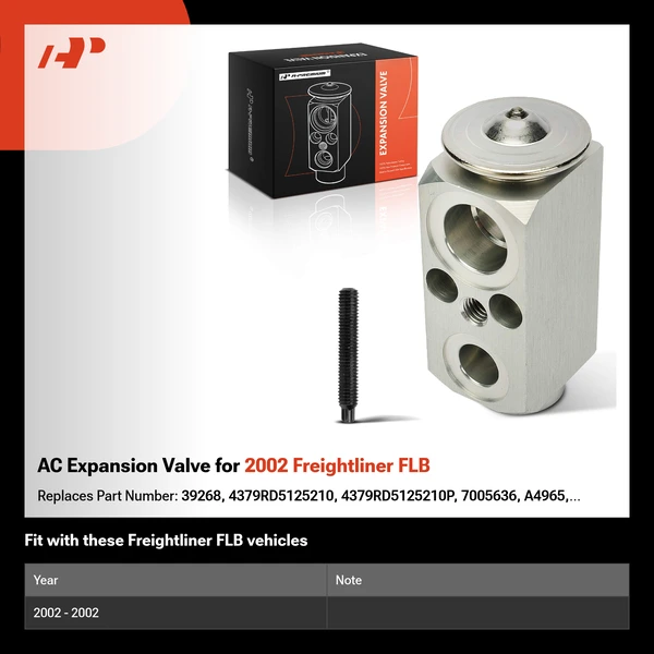 AC Expansion Valve for 2002 Freightliner FLB