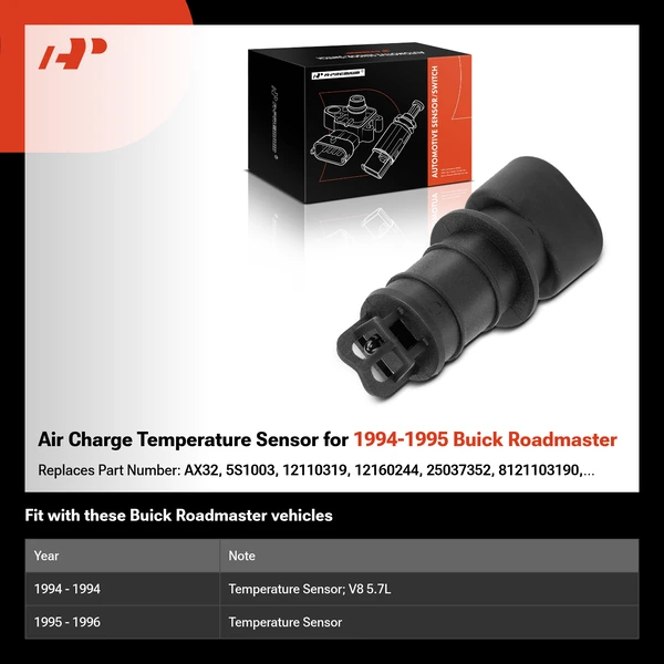 Air Charge Temperature Sensor for 1994-1995 Buick Roadmaster