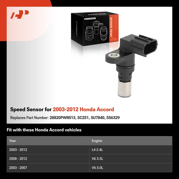 Speed Sensor for 2003-2012 Honda Accord