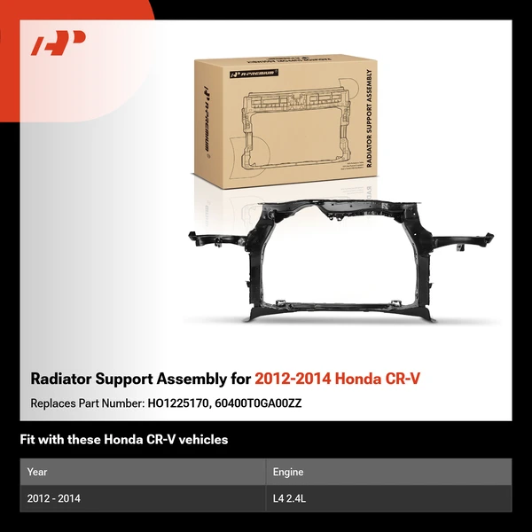 Radiator Support Assembly for 2012-2014 Honda CR-V