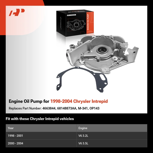 Engine Oil Pump for 1998-2004 Chrysler Intrepid