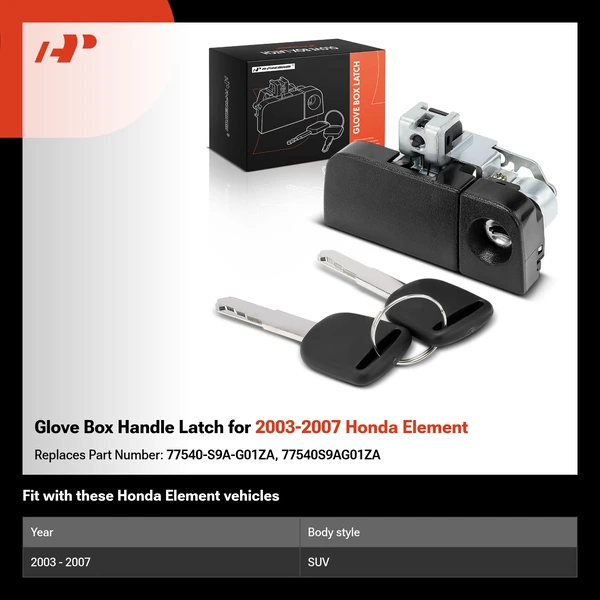 Glove Box Handle Latch for 2003-2007 Honda Element