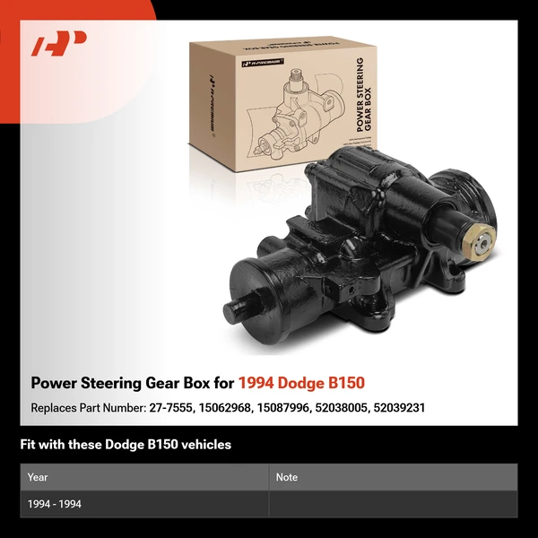 Power Steering Gear Box for 1994 Dodge B150