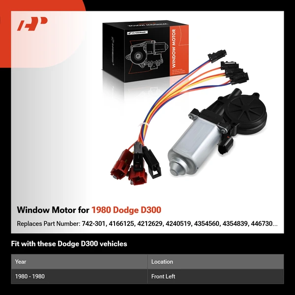 Window Motor for 1980 Dodge D300
