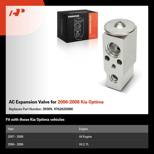 AC Expansion Valve for 2006-2008 Kia Optima