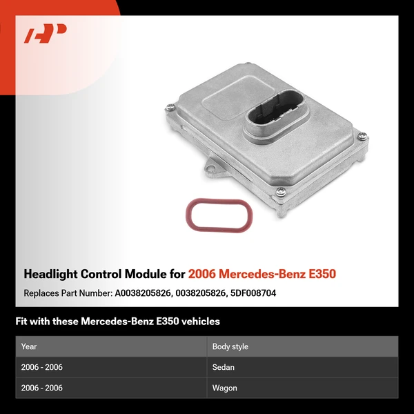 Headlight Control Module for 2006 Mercedes-Benz E350