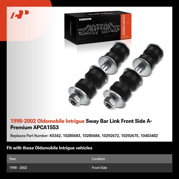 1998-2002 Oldsmobile Intrigue Sway Bar Link Front Side A-Premium APCA1553