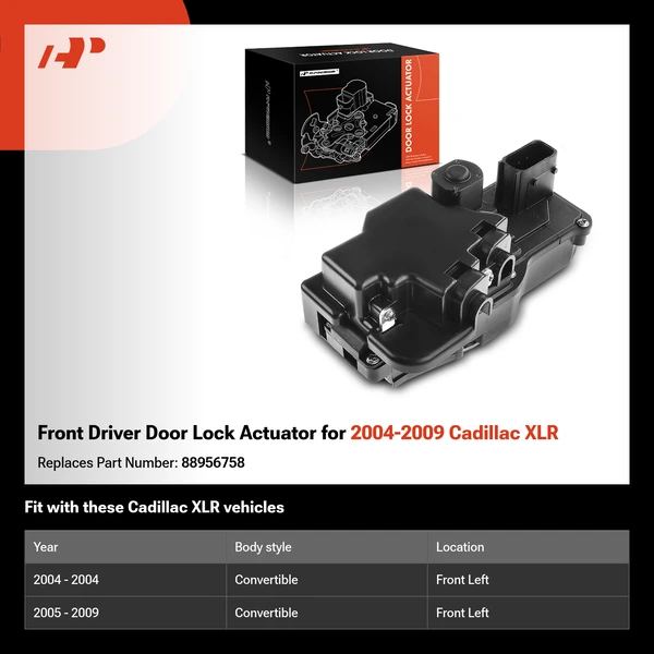 Front Driver Door Lock Actuator for 2004-2009 Cadillac XLR