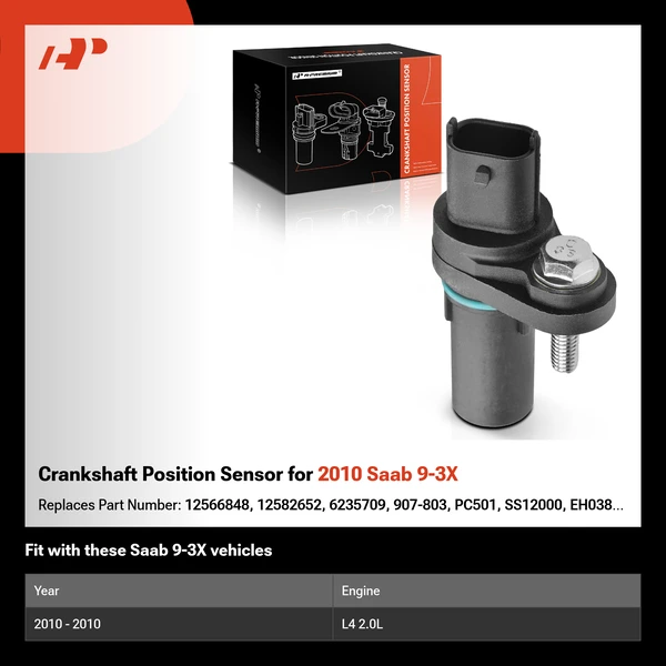 Crankshaft Position Sensor for 2010 Saab 9-3X