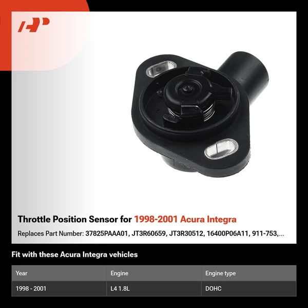 Throttle Position Sensor for 1998-2001 Acura Integra