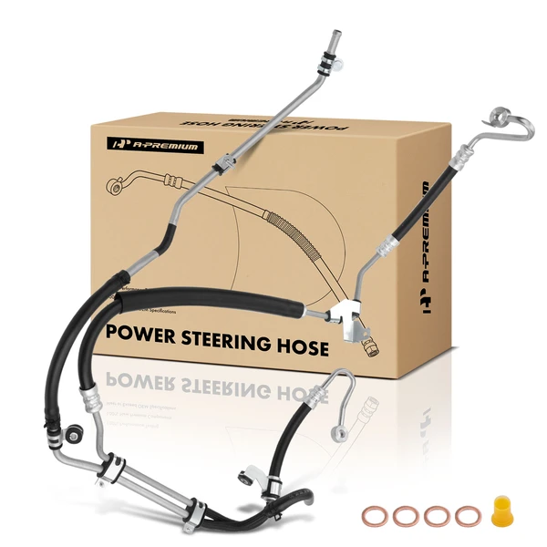 Power Steering Pressure & Return Line Hose Assembly for Mazda 3 2007-2009 2.3L