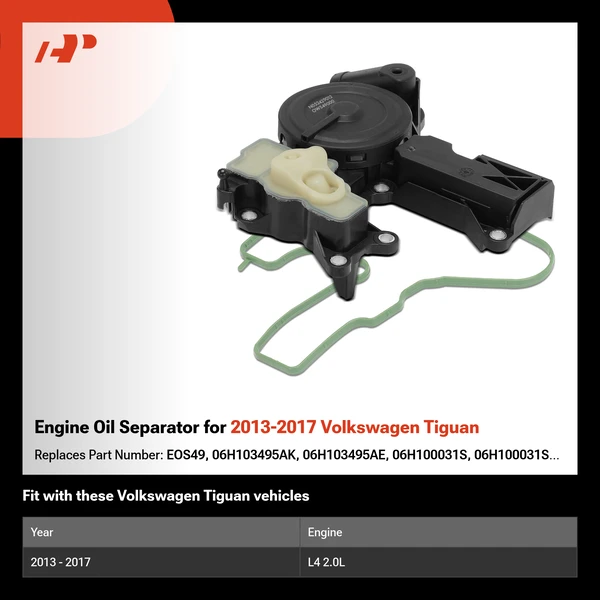 Engine Oil Separator for 2013-2017 Volkswagen Tiguan