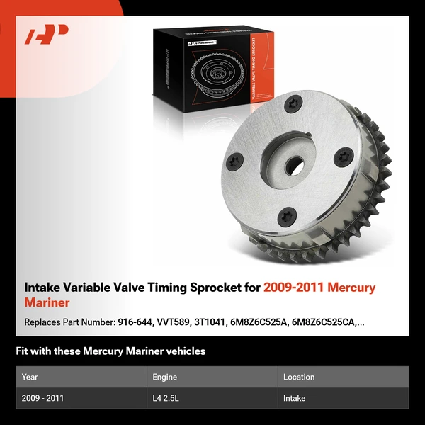 Intake Variable Valve Timing Sprocket for 2009-2011 Mercury Mariner