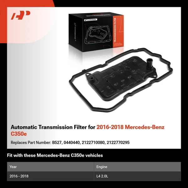 Automatic Transmission Filter for 2016-2018 Mercedes-Benz C350e