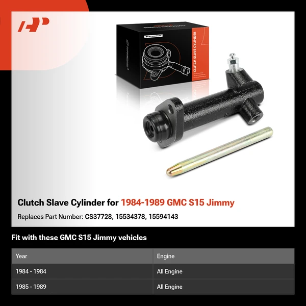 Clutch Slave Cylinder for 1984-1989 GMC S15 Jimmy