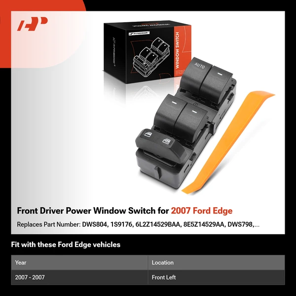 Front Driver Power Window Switch for 2007 Ford Edge