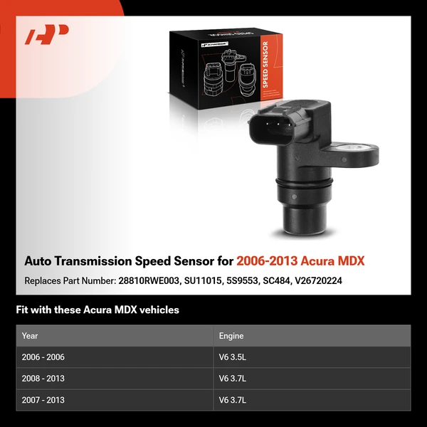 Auto Transmission Speed Sensor for 2006-2013 Acura MDX