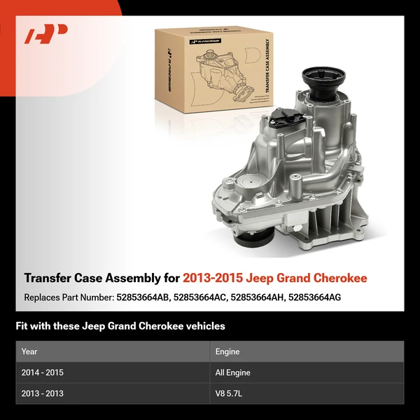Transfer Case Assembly for 2013-2015 Jeep Grand Cherokee