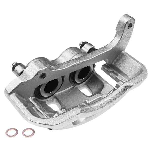 1-PC Brake Caliper, Front Left Driver Side, 2-Piston, A-Premium APBC1735
