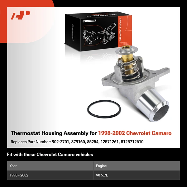Thermostat Housing Assembly for 1998-2002 Chevrolet Camaro