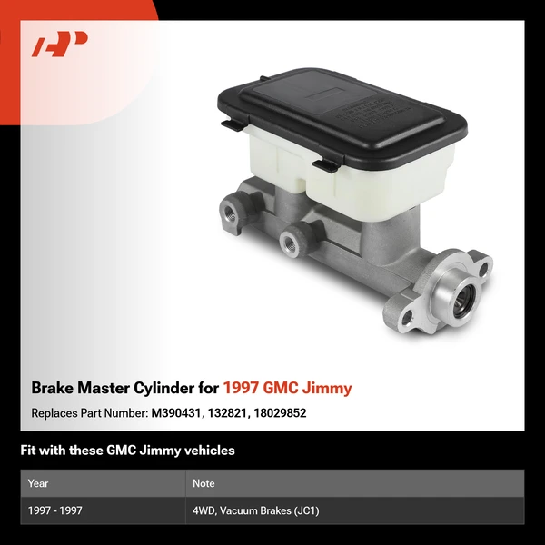 Brake Master Cylinder for 1997 GMC Jimmy