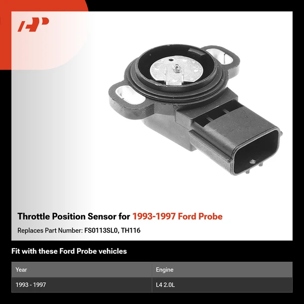 Throttle Position Sensor for 1993-1997 Ford Probe