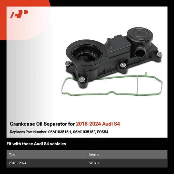 Crankcase Oil Separator for 2018-2024 Audi S4