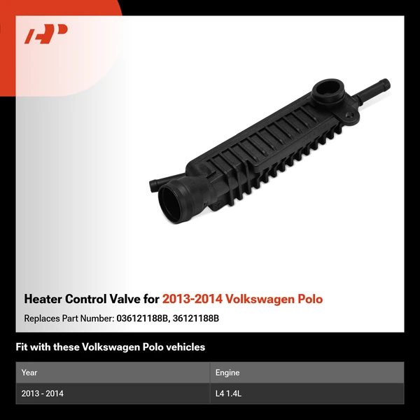Heater Control Valve for 2013-2014 Volkswagen Polo