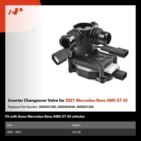 Inverter Changeover Valve for 2021 Mercedes-Benz AMG GT 43