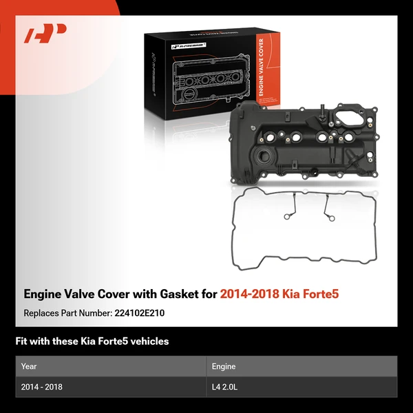 Engine Valve Cover with Gasket for 2014-2018 Kia Forte5