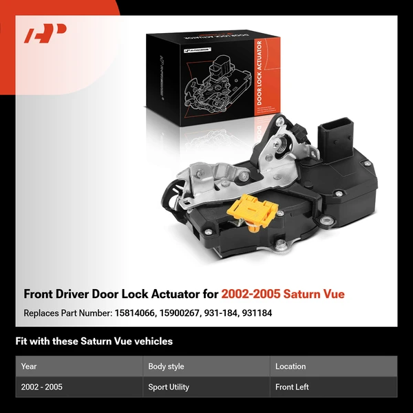 Front Driver Door Lock Actuator for 2002-2005 Saturn Vue