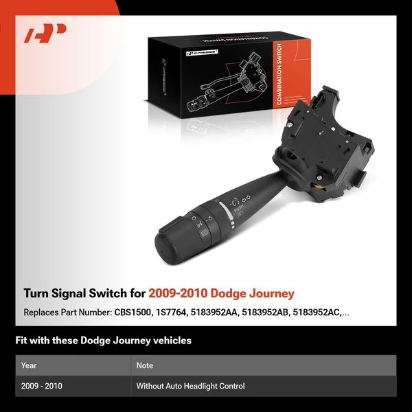 Turn Signal Switch for 2009-2010 Dodge Journey