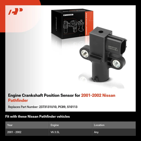 Engine Crankshaft Position Sensor for 2001-2002 Nissan Pathfinder