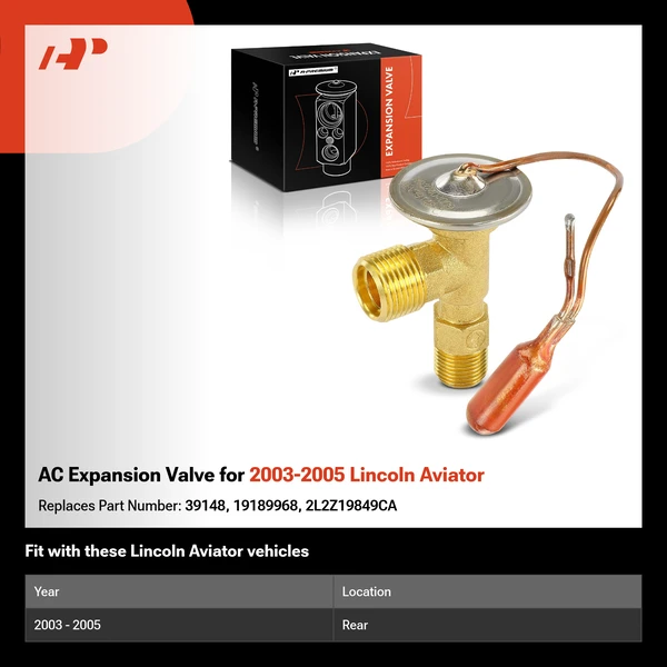 AC Expansion Valve for 2003-2005 Lincoln Aviator