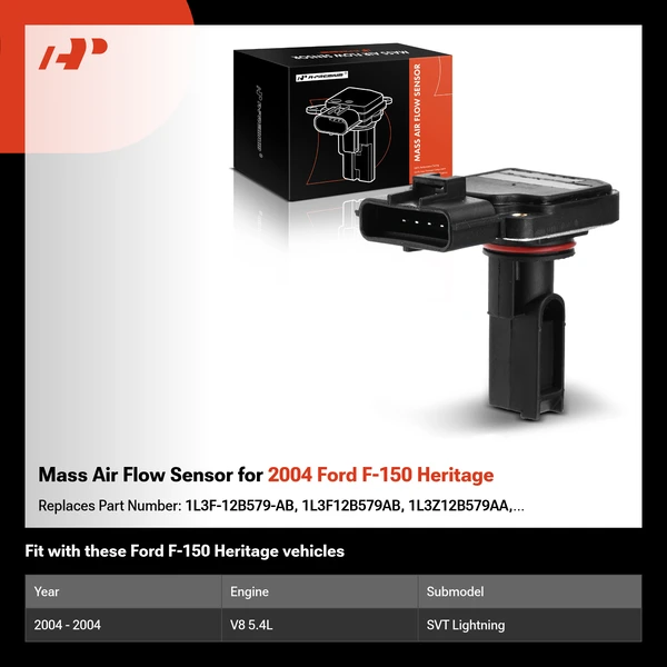 Mass Air Flow Sensor for 2004 Ford F-150 Heritage