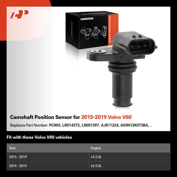Camshaft Position Sensor for 2015-2019 Volvo V60