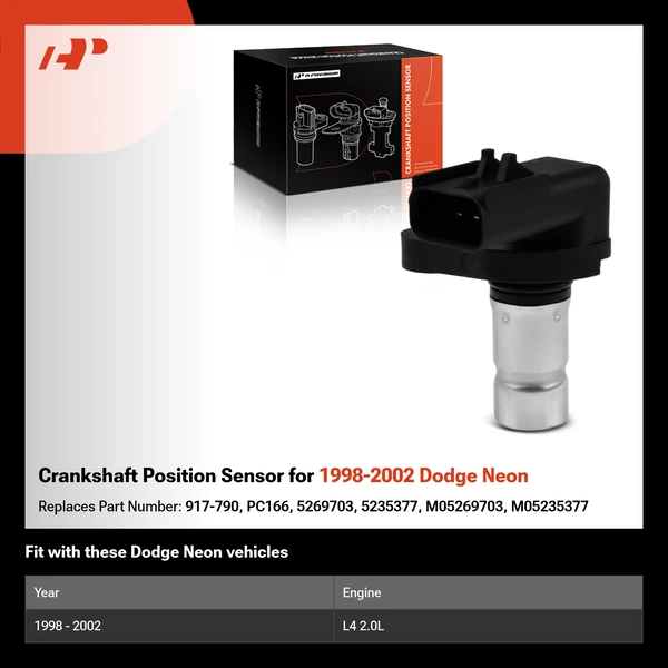 Crankshaft Position Sensor for 1998-2002 Dodge Neon