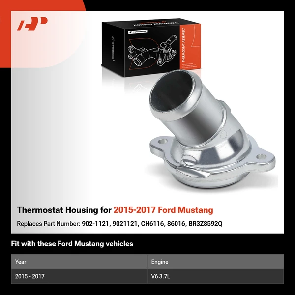Thermostat Housing for 2015-2017 Ford Mustang