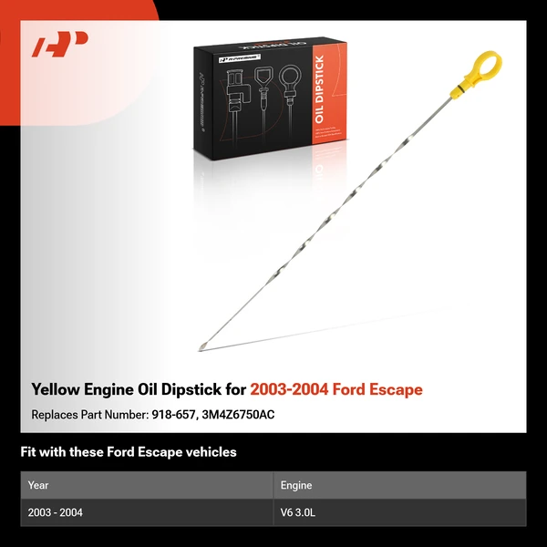 Yellow Engine Oil Dipstick for 2003-2004 Ford Escape