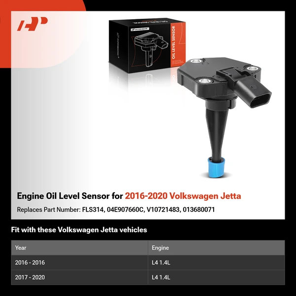 Engine Oil Level Sensor for 2016-2020 Volkswagen Jetta