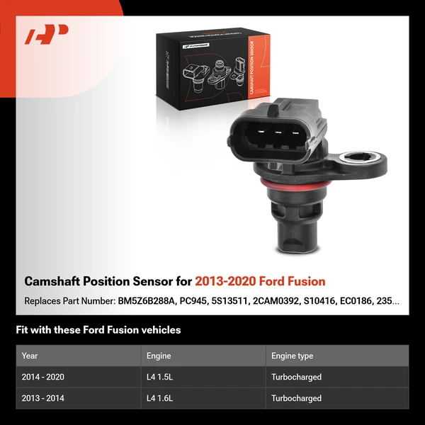 Camshaft Position Sensor for 2013-2020 Ford Fusion
