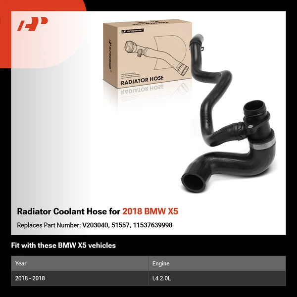 Radiator Coolant Hose for 2018 BMW X5