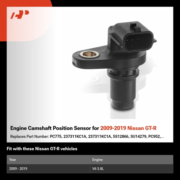 Engine Camshaft Position Sensor for 2009-2019 Nissan GT-R
