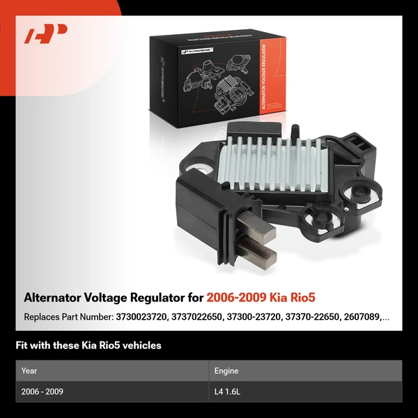 Alternator Voltage Regulator for 2006-2009 Kia Rio5