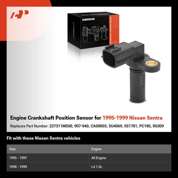 Engine Crankshaft Position Sensor for 1995-1999 Nissan Sentra