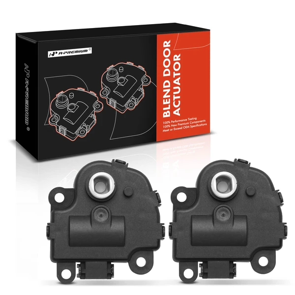 2 Pcs HVAC Heater Blend Door Actuator for Chevrolet Impala Malibu Corvette Buick