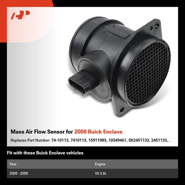 Mass Air Flow Sensor for 2008 Buick Enclave