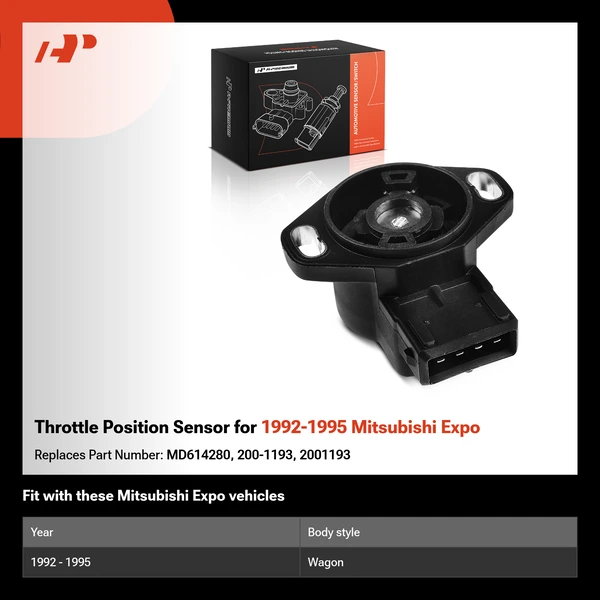 Throttle Position Sensor for 1992-1995 Mitsubishi Expo
